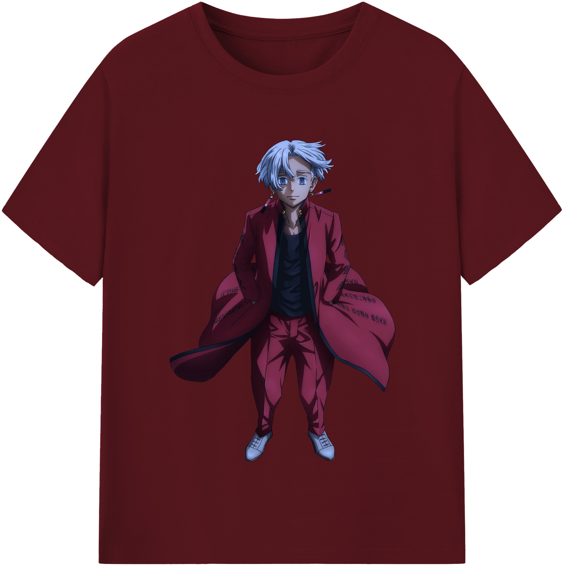 （画像用） 東京リベンジャーズ Tokyo Revengers 綿100％半袖Tシャツ（フロントプリント）